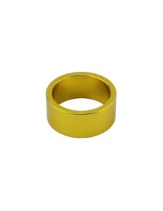 Headset Alloy Spacer 15mm x 1-1/8 Yellow.